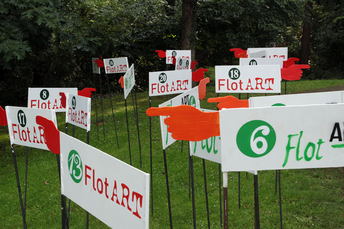 Die FlotART 2012 l�dt K�nstler und Designer aller Sparten zum Mitmachen ein